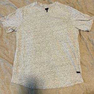 Good Man Brand V-Notch T in Heather Gray